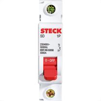 Steck Disjuntor Din.1P 20A C 3Ka Steck Disjuntor Din.1P 20A C 3Ka