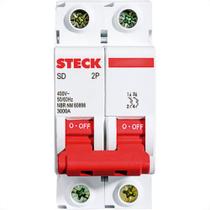 Steck Disjuntor Din.2P 100A C 10Ka Steck Disjuntor Din.2P 100A C 10Ka