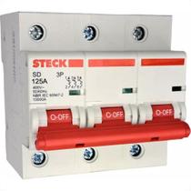 Steck Disjuntor Din.3P 125A C 10Ka