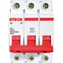 Steck Disjuntor Din.3P 25A C 3Ka
