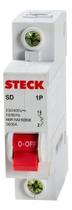 Steck, Disjuntor Serie Sd61 25a 1p Curva C 3ka SDD61C25