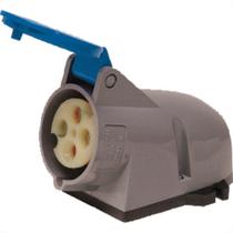 Steck Tomada Sob.2P+T 16A Azul 3006 Steck Tomada Sob.2P+T 16A Azul 3006