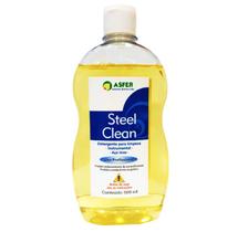 Steel Clean Detergente p/ Instrumental Aço Inox 500ml ASFER