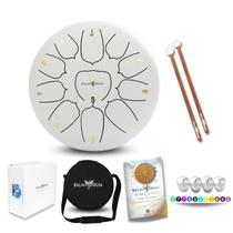 Steel Tongue Drum Balmy 11 Notas (25cm) com Livro de Música