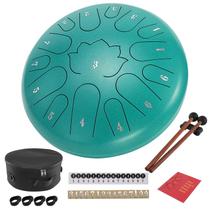 Steel Tongue Drum Weipoken de 12 polegadas e 15 notas com livro de música