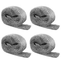 Steel Wool Roll Gap Filler, pacote com 4 unidades 0000 Extra Fine