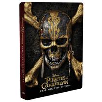 Steelbook Blu-Ray 3d Piratas do Caribe A Vingança de Salazar - Walt Disney