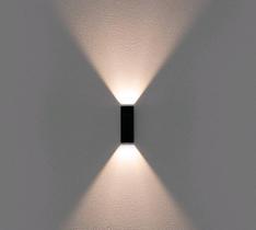 Stella arandela led mini preta sth9730pto/30 5w 150lm 70/70