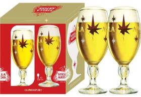 Stella Artois Taça 400 Ml - 2 unidades - Edição de Festas - Globimport
