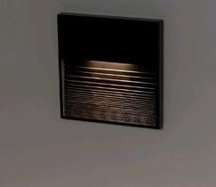 Stella balizador sobrepor big neu 2 3w preto sth8756/30 luz quente