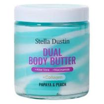 Stella Dustin Dual Body Butter Papaya & Peach180ml Stella Dustin Dual Body Butter Papaya & Peach180ml