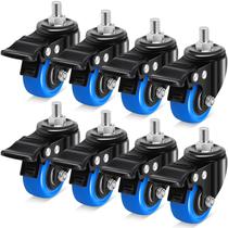 Stem Caster Wheels Humagineer Heavy Duty, conjunto de 8 polegadas