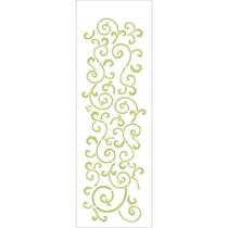 Stencil 10X30 - Arabesco Folhas II (OPA 1079) Stencil 10X30 - Arabesco Folhas II (OPA 1079)