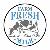 Stencil 1414 Simples Farmhouse Fresh Milk - Opa 2922