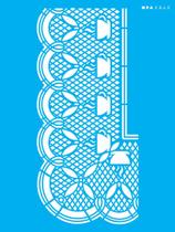 Stencil 15X20 - Cantoneira Renda III - OPA 2840