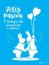 Stencil 15X20 - Coelhos Apaixonados - OPA 3482