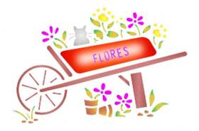 Stencil Acrilex 21x15