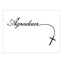 Stencil Agradecer - 15x20 - Ref A2902