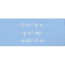 Stencil Arte Fácil 12 x 28 cm - ST-384 Love You