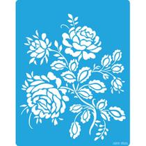 Stencil Arte Fácil 13,5 X 17 cm - ST-108 Florido Stencil Arte Fácil 13,5 X 17 cm - ST-108 Florido