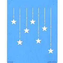 Stencil Arte Fácil 13,5 x 17 cm - ST-232 Estrelas Stencil Arte Fácil 13,5 x 17 cm - ST-232 Estrelas