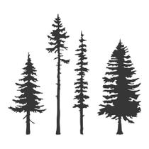 Stencil Arte Fácil 13,5 x 17cm - ST-200 Pinheiros Stencil Arte Fácil 13,5 x 17cm - ST-200 Pinheiros