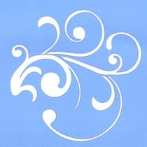 Stencil Arte Fácil 15 x 15cm ST-502 Espiral Decorativa
