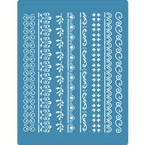 Stencil Arte Fácil 18 x 23 cm - ST-761 Tirinhas Stencil Arte Fácil 18 x 23 cm - ST-761 Tirinhas