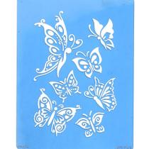 Stencil Arte Fácil 18 x 23 cm - ST-8014 Panapanás Delicadas Stencil Arte Fácil 18 x 23 cm - ST-8014 Panapanás Delicadas