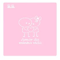 Stencil Casal de Namorados - Ref.4100 - 14,5cm - 1 unidade - RR Cortadores - Rizzo Stencil Casal de Namorados - Ref.4100 - 14,5cm - 1 unidade - RR Cortadores - Rizzo