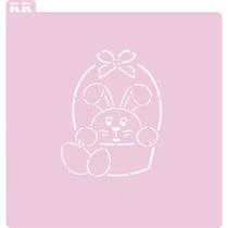 Stencil Cesta Aquarela - Ref. 4050 - 1 unidade - RR CORTADORES - Rizzo