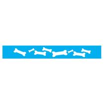 Stencil de Acetato para Pintura 04x30 cm OPA - 186 - Ossos