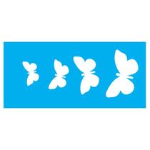 Stencil de Acetato para Pintura 07x15 cm OPA - 1947 - Borboleta Opa Stencil de Acetato para Pintura 07x15 cm OPA - 1947 - Borboleta Opa