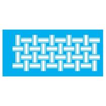 Stencil de Acetato para Pintura 07x15 cm OPA - 1974 - Tramas