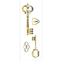 Stencil de Acetato para Pintura 10x30 Chave Pequena Opa 1465 Stencil de Acetato para Pintura 10x30 Chave Pequena Opa 1465