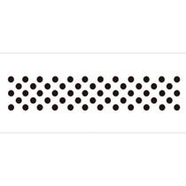 Stencil de Acetato para Pintura 10x30 Circulos Md Opa 012