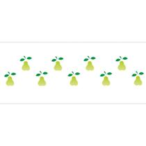 Stencil de Acetato para Pintura 10x30 Frutas Pera Opa 115