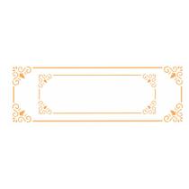 Stencil de Acetato para Pintura 10x30 Mold Cantoneira Arabe Opa 2423 Stencil de Acetato para Pintura 10x30 Mold Cantoneira Arabe Opa 2423