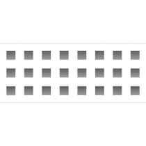 Stencil de Acetato para Pintura 10x30 Quadrados Alin Md Opa 281