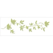 Stencil de Acetato para Pintura 10x30 Ramos Outono Opa 1356