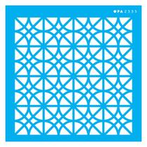 Stencil De Acetato Para Pintura 14x14 cm OPA - 2335 - Estamparia Vitral