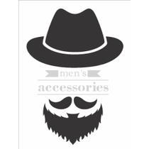 Stencil de Acetato para Pintura 15x20 Acessorios Masc Opa 2343