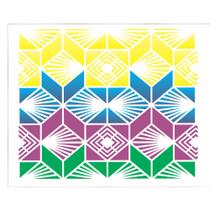 Stencil de Acetato para Pintura 15x20 Est Vitral Losan Opa 2620