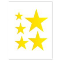 Stencil de Acetato para Pintura 15x20 Estrelas Patchwork Opa 371