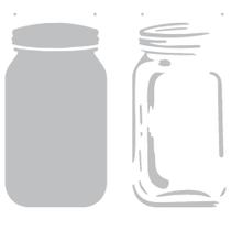 Stencil de Acetato para Pintura 15x20 Pote Opa 2354 Stencil de Acetato para Pintura 15x20 Pote Opa 2354