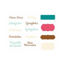 Stencil de Acetato para Pintura 15x20 Tag Temperos Iii Opa 3058