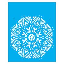 Stencil de Acetato para Pintura 20x25 cm OPA - 2283 - Mandala II Camada II Stencil de Acetato para Pintura 20x25 cm OPA - 2283 - Mandala II Camada II