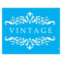 Stencil de Acetato para Pintura 20x25 cm OPA - 2467 - Palavras Vintage