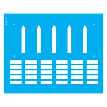 Stencil de Acetato para Pintura 20x25 Cm Opa - 2994 - Country Brasil - Cerca Stencil de Acetato para Pintura 20x25 Cm Opa - 2994 - Country Brasil - Cerca