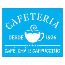 Stencil de Acetato para Pintura 20x25 Cm Opa - 3045 - Culinária Cafeteria Stencil de Acetato para Pintura 20x25 Cm Opa - 3045 - Culinária Cafeteria